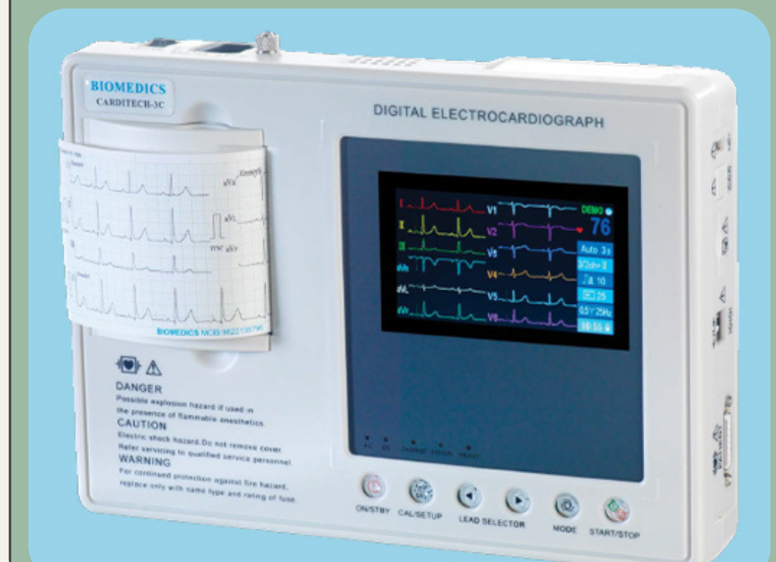 Biomedics Digital ECG Machine
